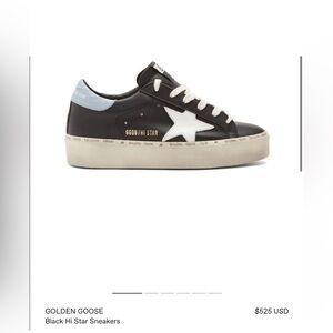 Golden goose hi star completely sold out!!! 💙🖤